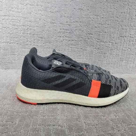Adidas SenseBoost Go Men's Size US 9 Grey Six Core Black Athletic Sneakers. - Picture 10 of 11